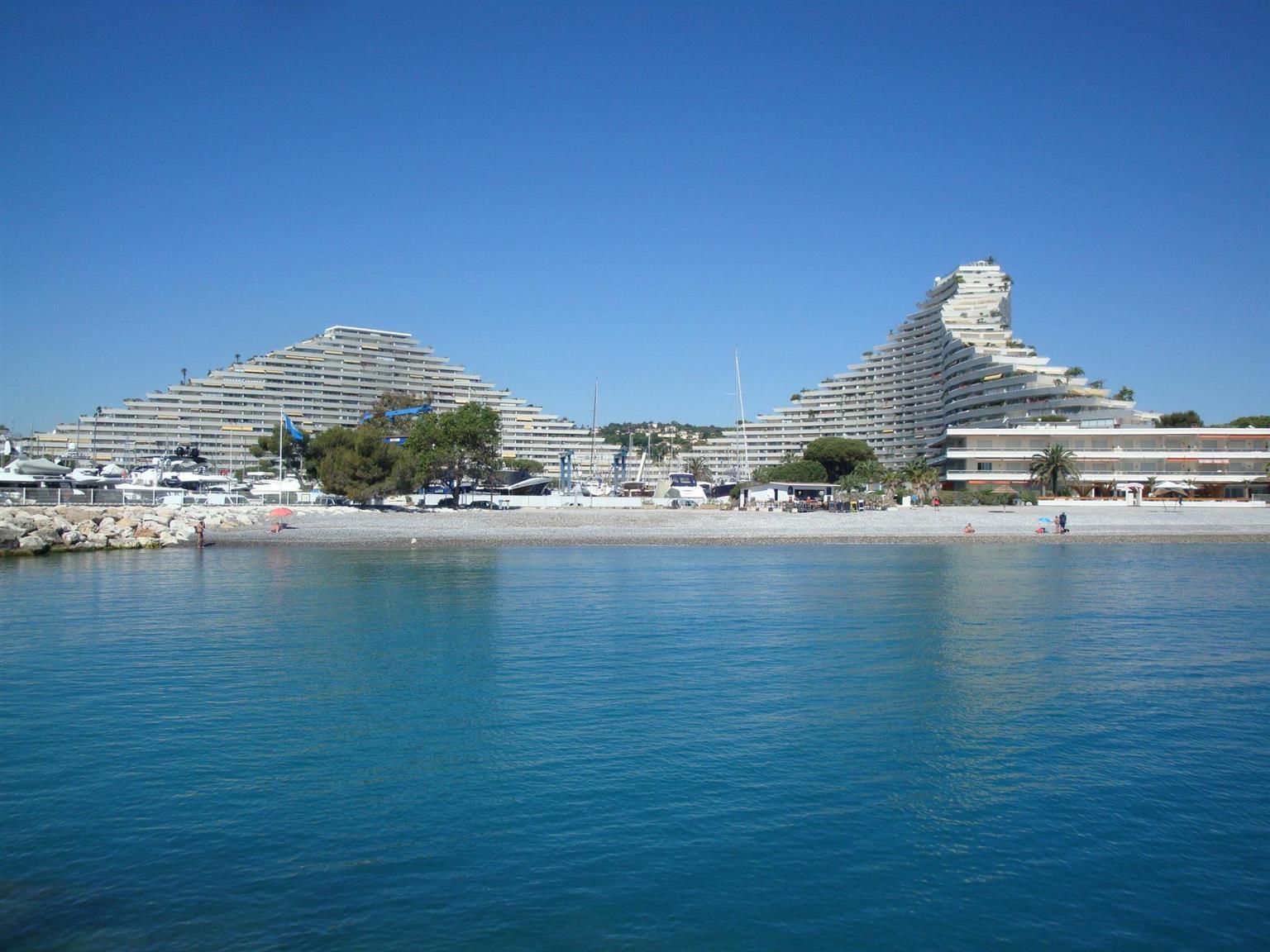 Mercure Villeneuve Loubet Plage Exterior foto